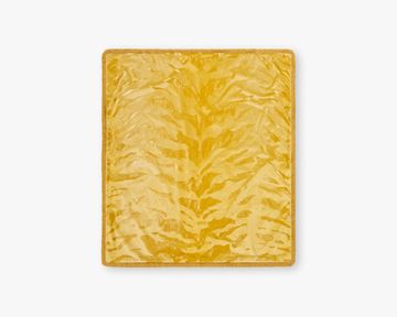 Ombre Gold - Ambiguous Tiger Throw by Fromental