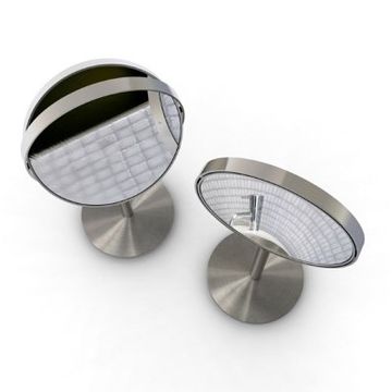 MIRROR 1943 » BRUSHED STAINLESS by Frost Denmark - view 4