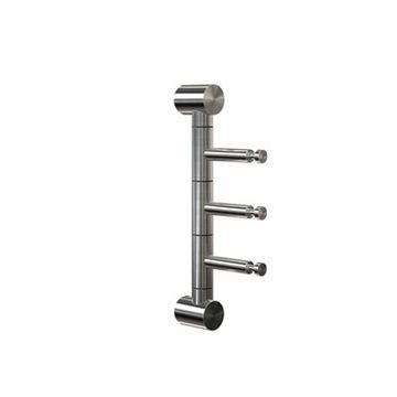 COAT RACK 1904-1 » BRUSHED STAINLESS by Frost Denmark - view 2