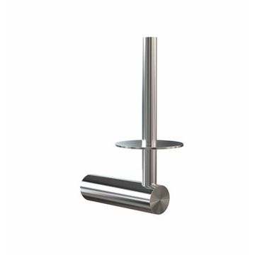 TOILET ROLL HOLDER 1912 » BRUSHED STAINLESS by Frost Denmark - view 2