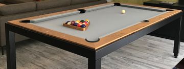 Mat zwart RAL9005 | pooltafel - Fusion Tables by Fusiontables Saluc