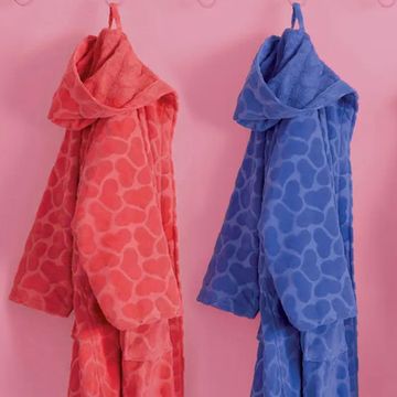 Jacquard Bathrobe With Belt Jacquard Bathrobe With Batticuore Belt by Gabel