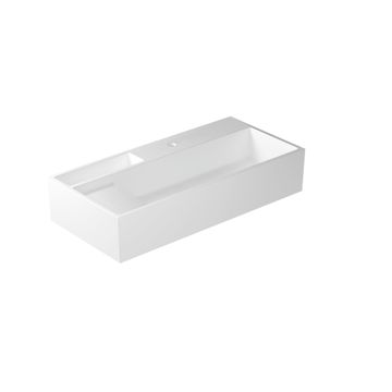 NEXT NARROW - Countertop washbasin 100x48 cm by GALASSIA