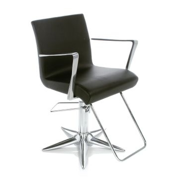 Salon Styling Chair Aluotis Ecoblack Parrot by Gamma & Bross