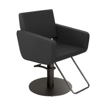 Salon Styling Chair Aeolian Superblack  Black by Gamma & Bross