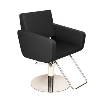 Salon Styling Chair Aeolian Roto Black by Gamma & Bross