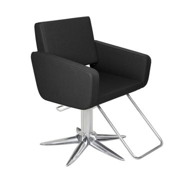 Salon Styling Chair Aeolian Parrot Black by Gamma & Bross