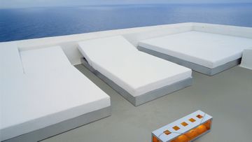 Chill Bed with backrest 140 by GANDIABLASCO