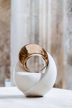 Handmade bronze design object by Armando Di Nunzio by Gardeco Objects