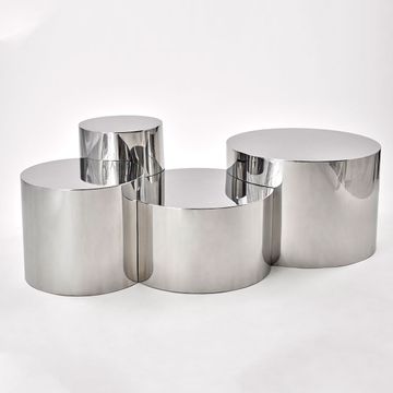 Geometria: Cerchi 4 Coffee Table by GASPARE ASARO