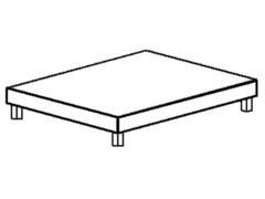 Upholstered bed base by gautierFurniture