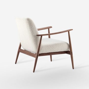 Aska Lounge Chair - Walnut by GAZZDA