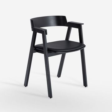 Flip Chair - Oak, Black by GAZZDA