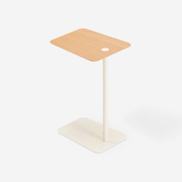 Loop Side Table - Oak by GAZZDA