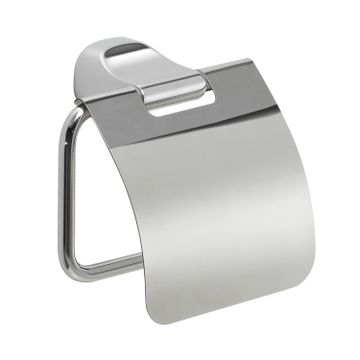Stelvio toilet paper holder with cover by GEDY