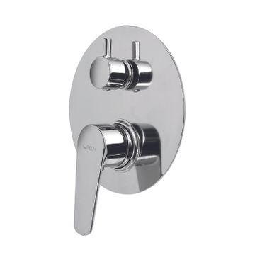 Como concealed shower mixer with diverter by GEDY