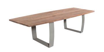 Fanny table 300 x 115 iron linnen by Gescova