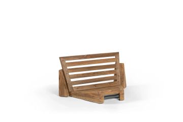 London middle corner recycled teak by Gescova