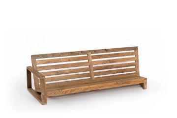 London right corner recycled teak by Gescova