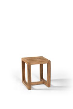 Manon stool recycled teak by Gescova