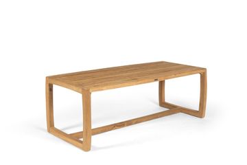 Manon table 218 x 100 recycled teak by Gescova