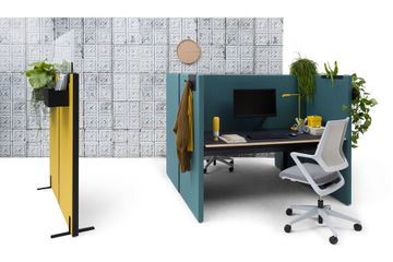 TMNL dual workstation by Gispen - view 4