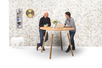 TEAM Wood high table by Gispen - view 3
