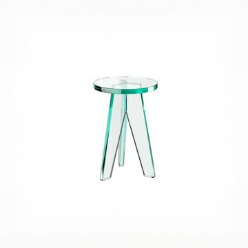 Crystal Stool by Glas Italia