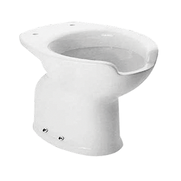 WC in Ceramica con Apertura Anteriore Scarico a Terra by Goman