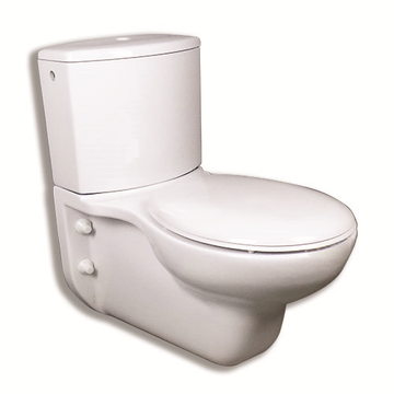 WC Monoblocco Sospeso Open Chiuso con Cassetta in Ceramica by Goman