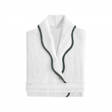 PORTOBELLO SCALLOPED BATH ROBE by Graccioza