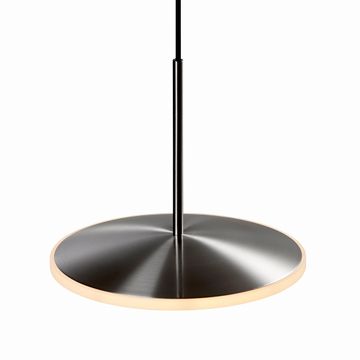 Dish10h Pendant Steel by Graypants
