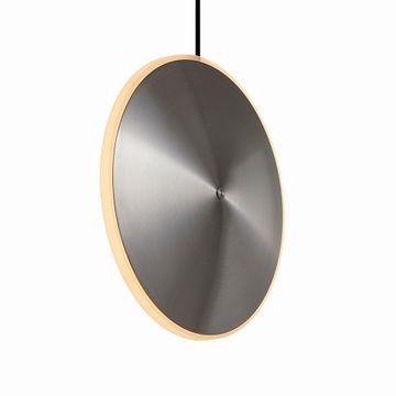Dish10v Pendant Steel by Graypants - view 2
