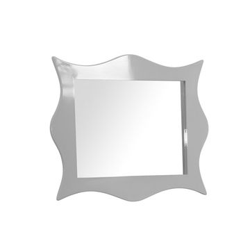 WOODEN SHAPED MIRROR by GSG Ceramic Design