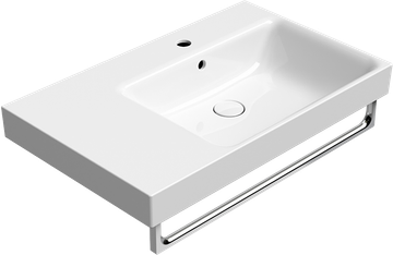 Wall-hung Washbasin Nubes 80x50 (Art. 9630111) | GSI Ceramica by GSI ceramica