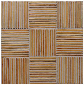 Decorative tile - Tacos mimbre [10cm] by G Vega