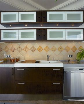 Handmade tiles Kitchen backsplash kalahari by G Vega