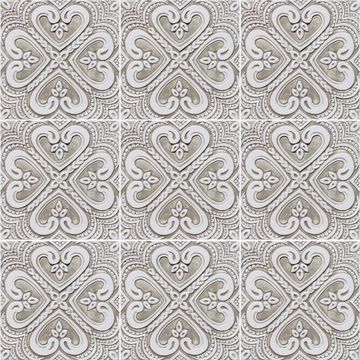 Spanish tile #16 Beige [30cm/11.8"] by G Vega - view 3
