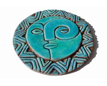 Sun and moon wall art #1 small [17cm/6.6"] by G Vega - view 2