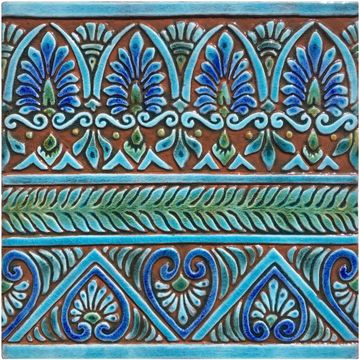 Tapestry #2 Set9 turquoise [91cm/35.8"] by G Vega - view 2