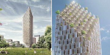 HABIMAT - Hsb Stockholm: il nuovo quartier generale sarà il grattacielo in legno più alto del mondo by HABIMAT