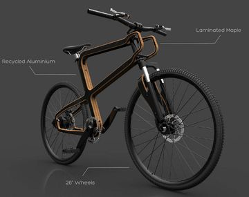 HABIMAT - La bici del futuro? Di legno e la monti come un mobile Ikea, oppure la stampi in 3D by HABIMAT