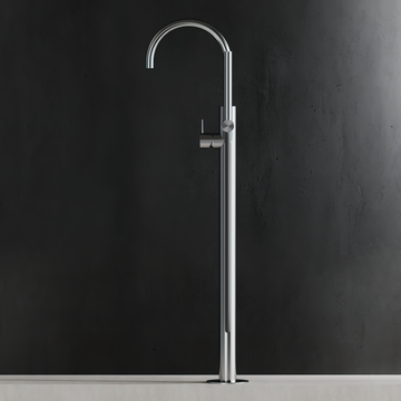 Freestanding Single Lever Bath U Curve Spout C35.0031 by Hapa Design