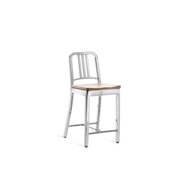 1104 Navy Stool by Emeco by Haworth - view 2