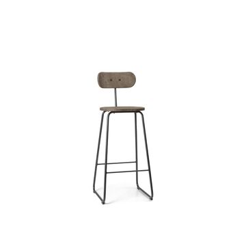 Earth Stool with Backrest by Mater by Haworth - view 3