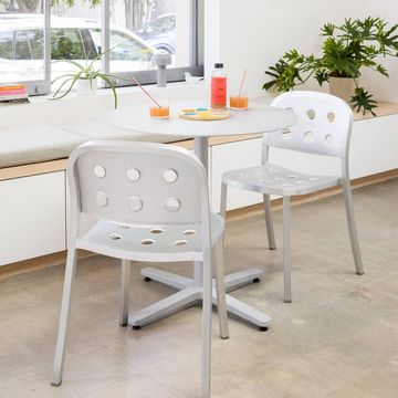 1 Inch All Aluminum Side Chair by Emeco by Haworth