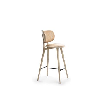 High Stool with Backrest by Mater by Haworth - view 9