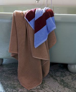 Frotté Stripe Hand Towel by Hay