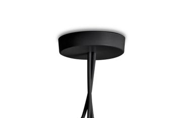Aim Ceiling Rose For 1-5 Pendants Black by Heal's - view 2