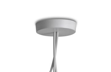 Aim Ceiling Rose For 1-5 Pendants White by Heal's - view 2